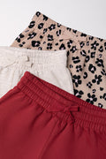 3 Pack Animal Trackpants Natural and Rust (1)