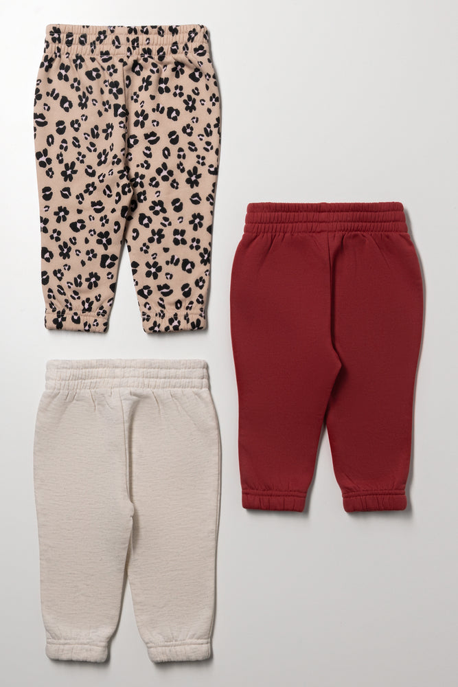 3 Pack Animal Trackpants Natural and Rust (2)