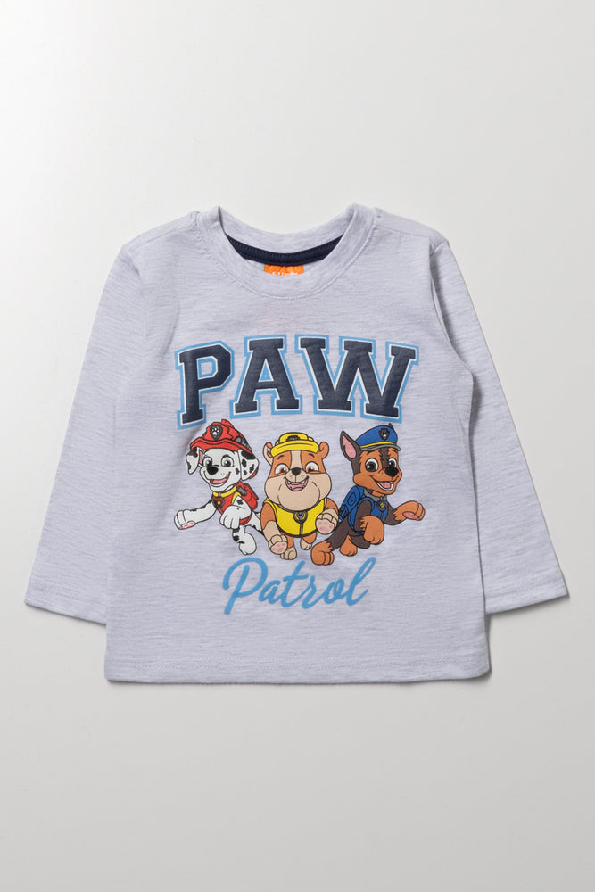 Paw Patrol Long Sleeve T-Shirt Grey