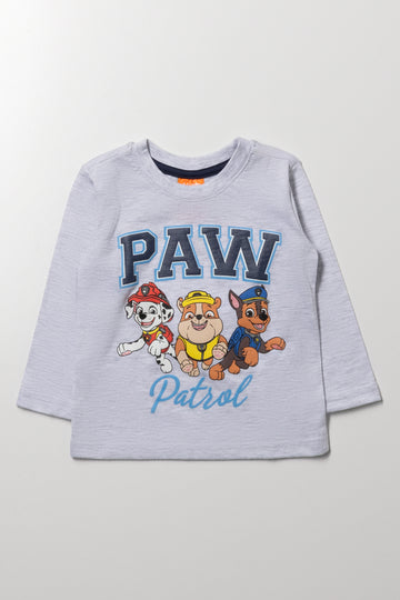 Paw Patrol Long Sleeve T-Shirt Grey