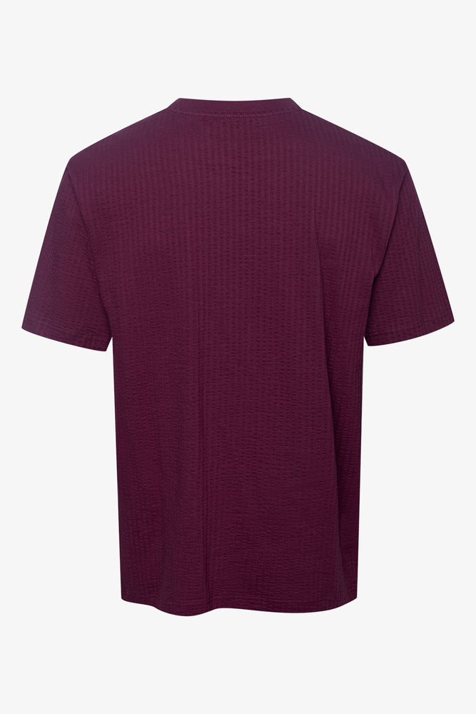 Short Sleeve T-Shirt Burgundy (1)