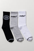 3 Pack Socks Multicolour