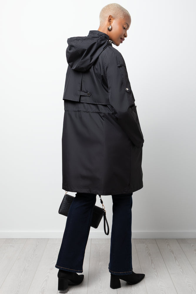 LONGER LENGTH RAIN PARKA BLACK (2)
