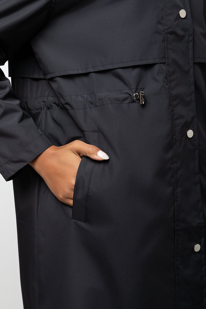 LONGER LENGTH RAIN PARKA BLACK (4)