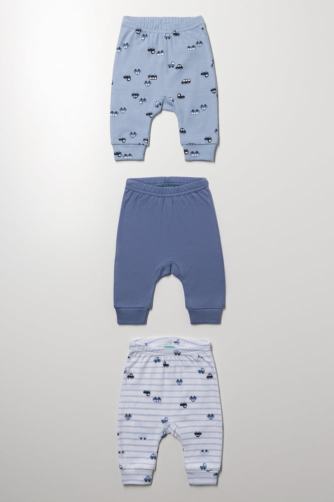 Cars 3 Pack Leggings Blue