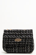Clutch Bag Black And White