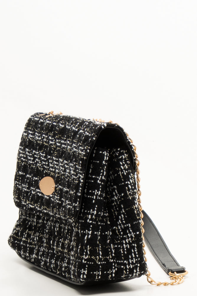 Clutch Bag Black And White (1)