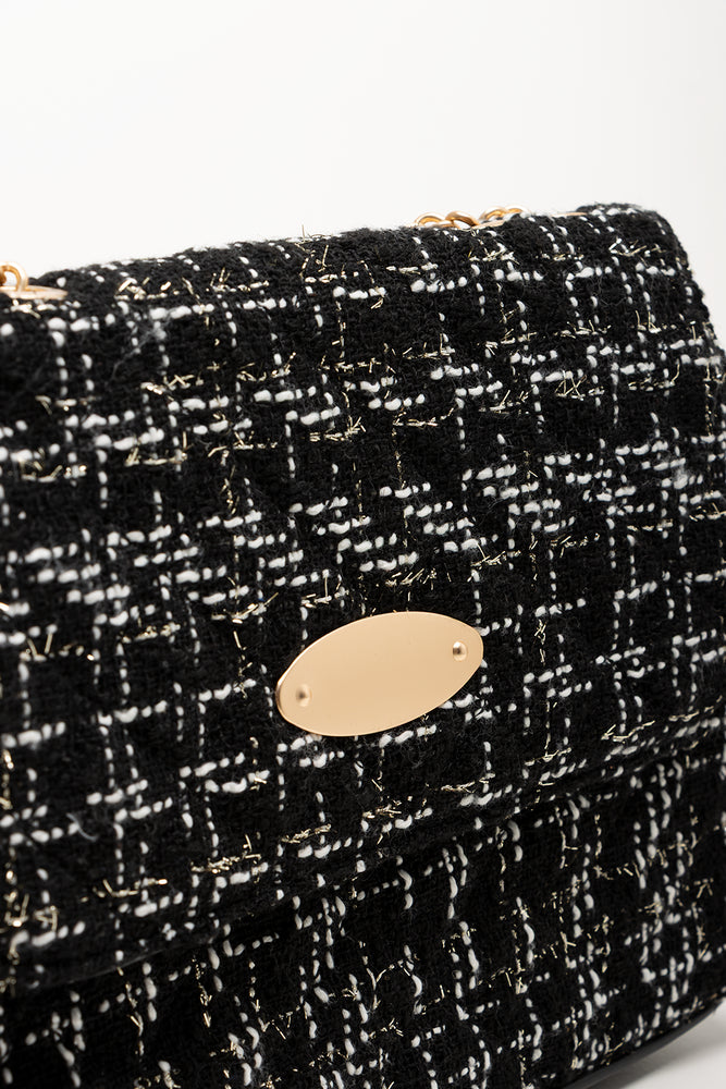 Clutch Bag Black And White (3)