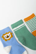 3 Pack Safari Socks Multicolour (1)