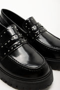 Studded Mary Jane Loafer Black (2)