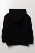 Printed Hoodie Black (2)