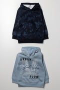 2 Pack Tracktops Navy And Blue
