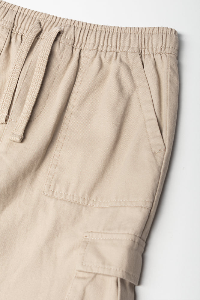Cargo Jogger Pants Natural (1)