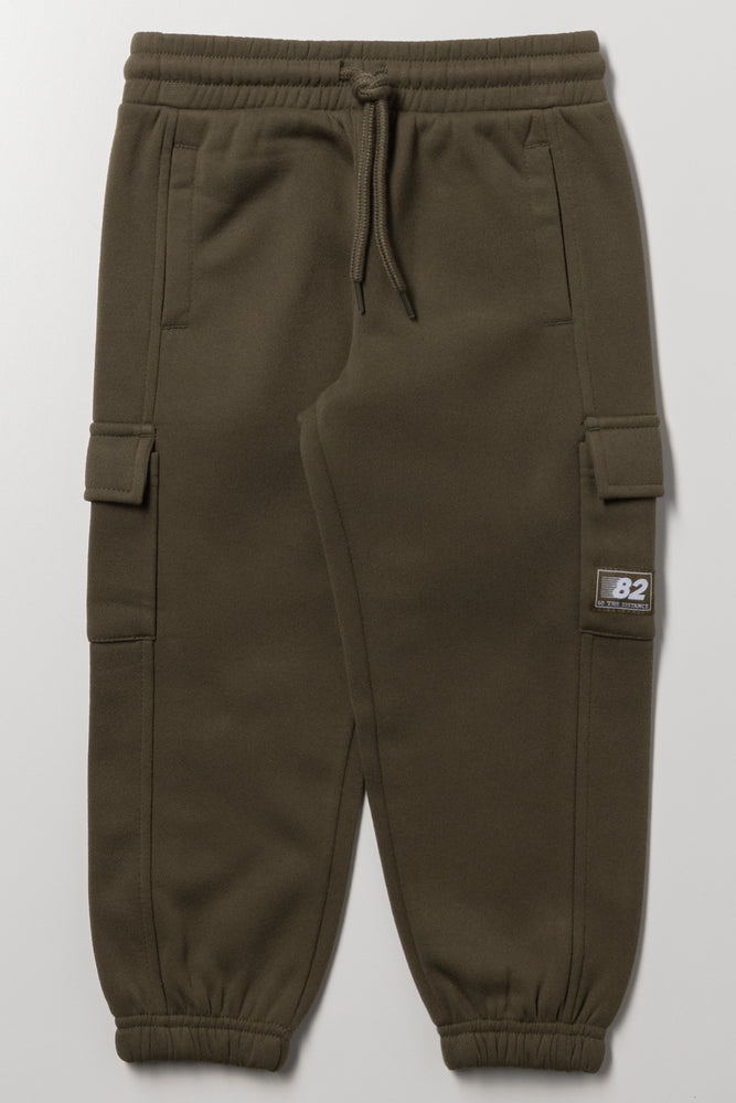 Cargo Trackpants Green