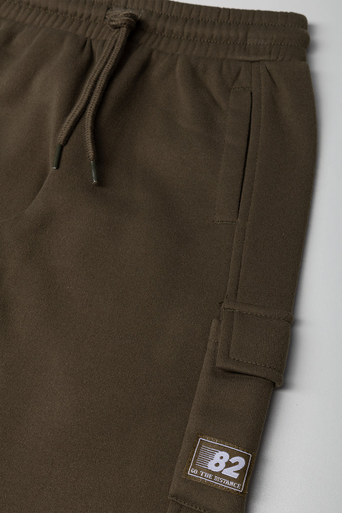 Cargo Trackpants Green (1)