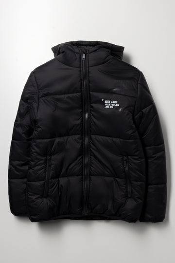 Puffer Jacket Black
