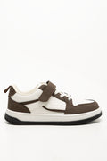 Sneakers White And Brown (1)