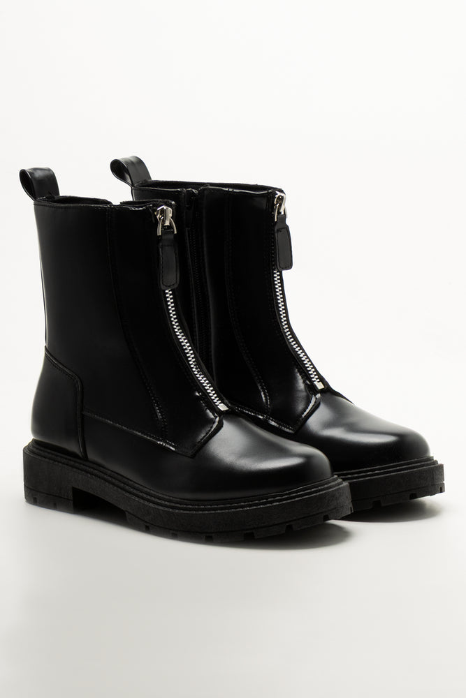 Moto Boots Black