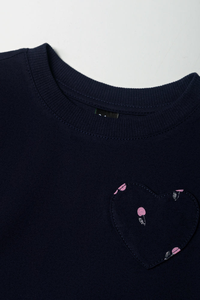 Long Sleeve T-Shirt Navy (1)