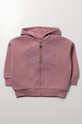 Zip Up Tracktop Pink