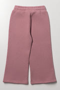 Pintuck Wide Leg Trackpants Pink (2)