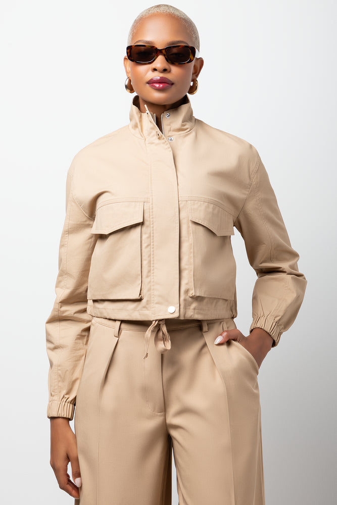 Utility Transitional Jacket Natural