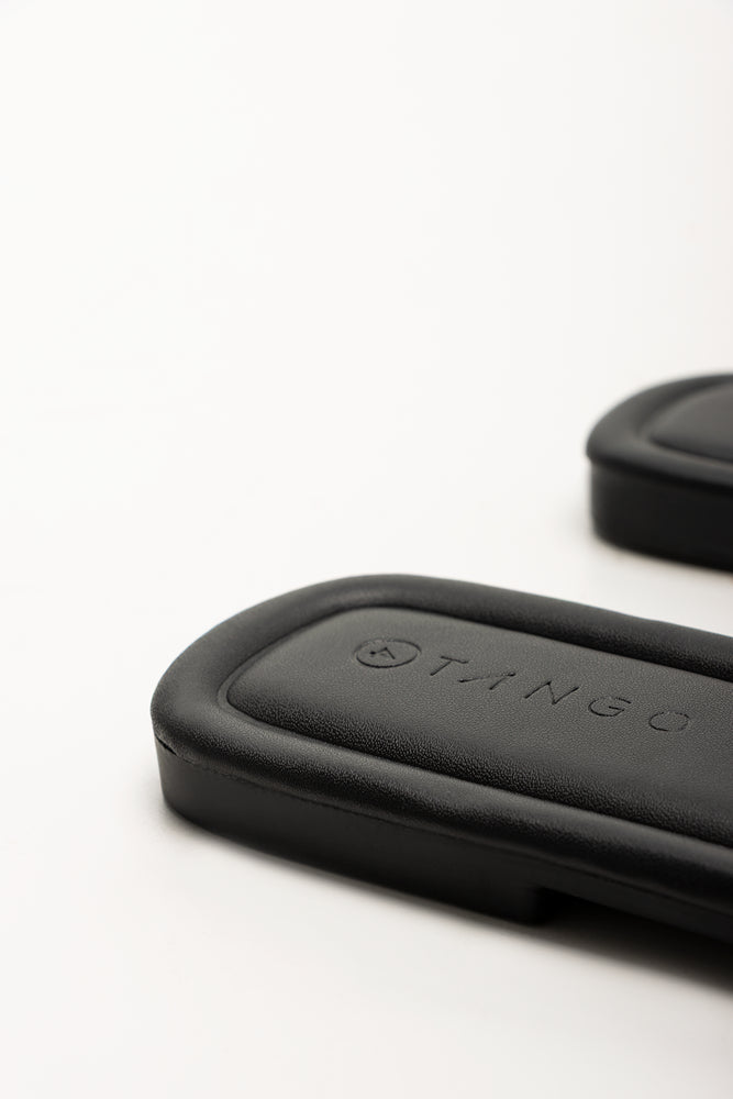 Braided Mule Sandals Black And Natural (3)