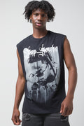 Pop Smoke Muscle T-Shirt Black