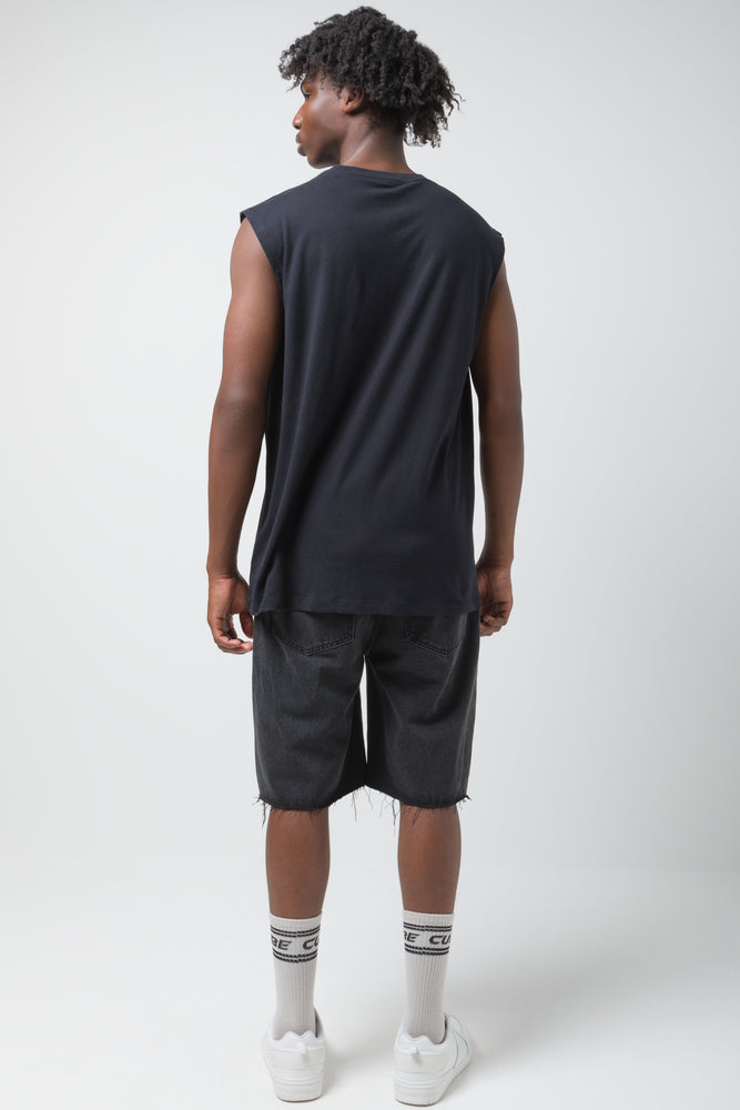 Pop Smoke Muscle T-Shirt Black (2)