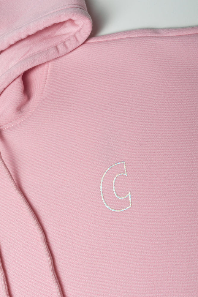 Oversized Hoodie Pink (1)