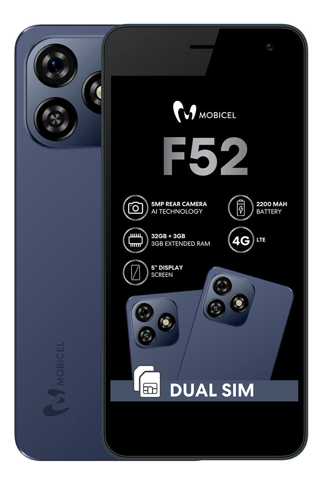 F52 Grey Dual Sim Smartphone