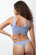 3 Pack Thong Panties Blue (2)