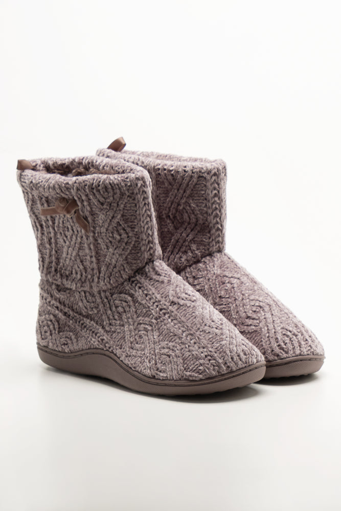 Boot Slippers Natural