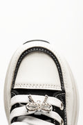 Bow Charm High Top Sneakers Black (4)