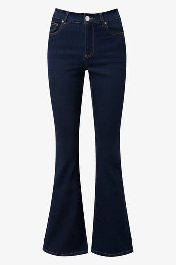 Dark Wash Flare Leg Jeans