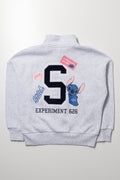 Stitch Quarter Zip Tracktop Grey (2)