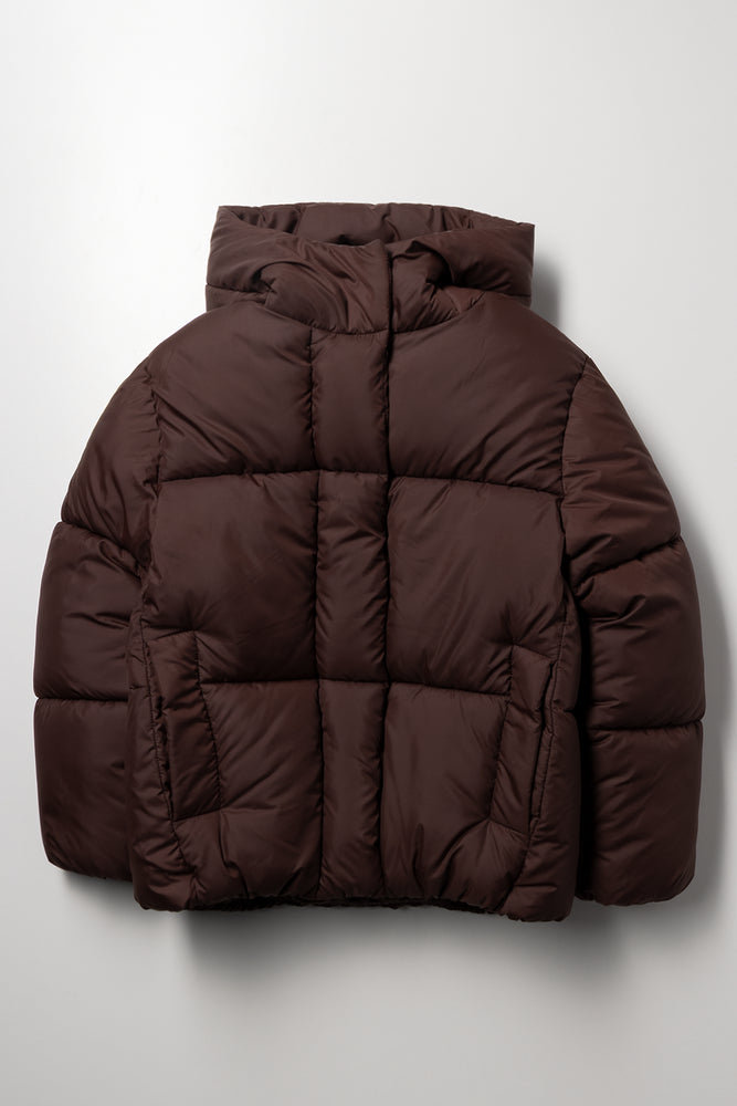 Puffer Jacket Brown