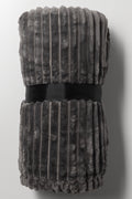 Large Throw Dark Grey
