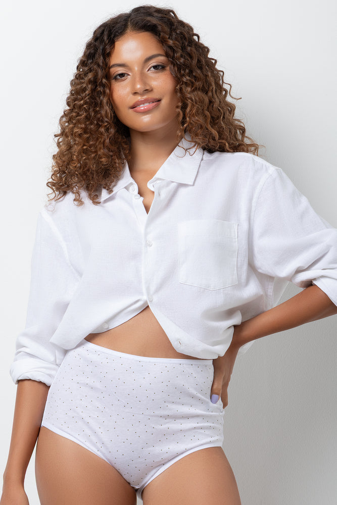 3 Pack Brief Panties Blue