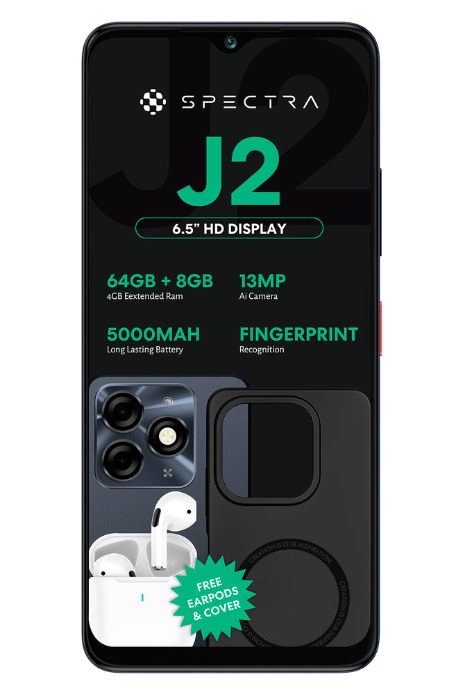 Spectra J2 64GB 4G Grey (1)