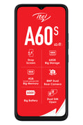 Itel A06S 64GB 4G Dual SIM Black