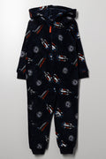 Space Onesie Navy