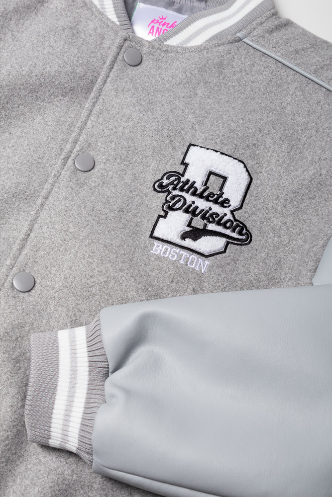 Varsity Jacket Grey | Jackets & Knitwear | Ackermans Varsity Jacket Grey | Jackets & Knitwear | Ackermans