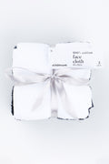 Black & White 3 Pack Cotton Face Cloths