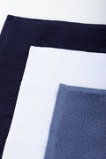 Blue & White 3 Pack Cotton Face Cloths (2)