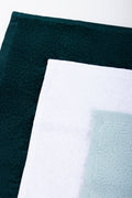 Blue & White 3 Pack Cotton Face Cloth Set (2)