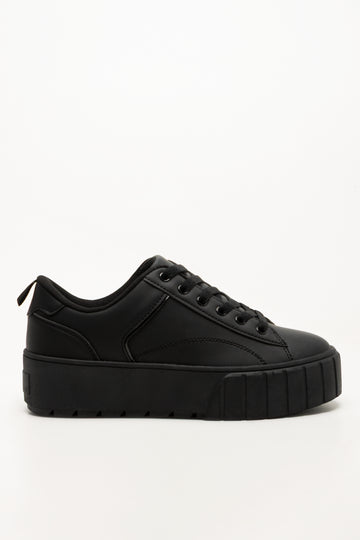 Platform Sneakers Black
