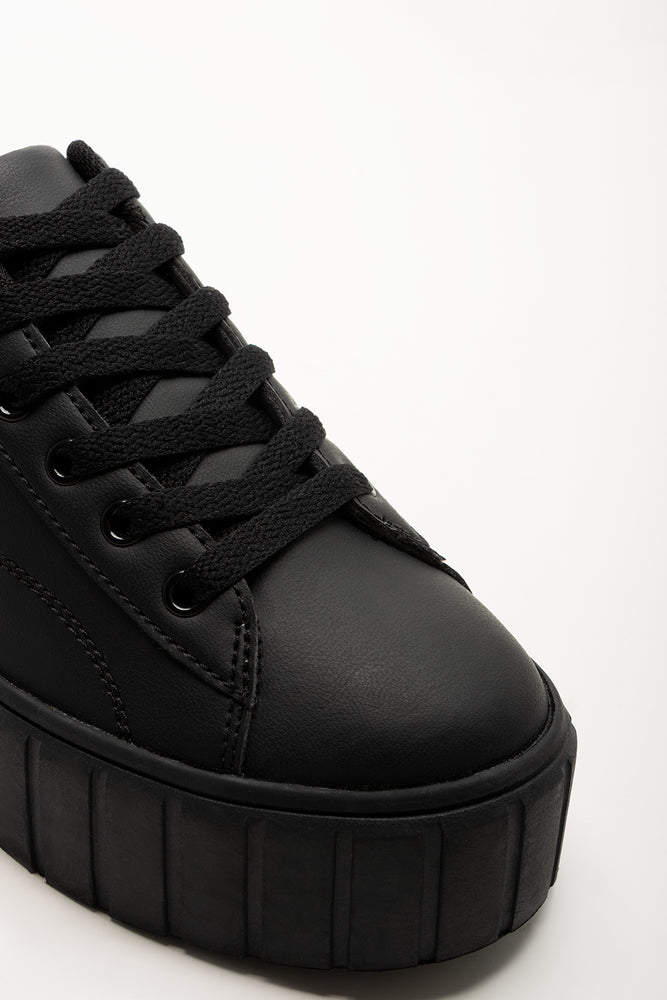 Platform Sneakers Black (2)