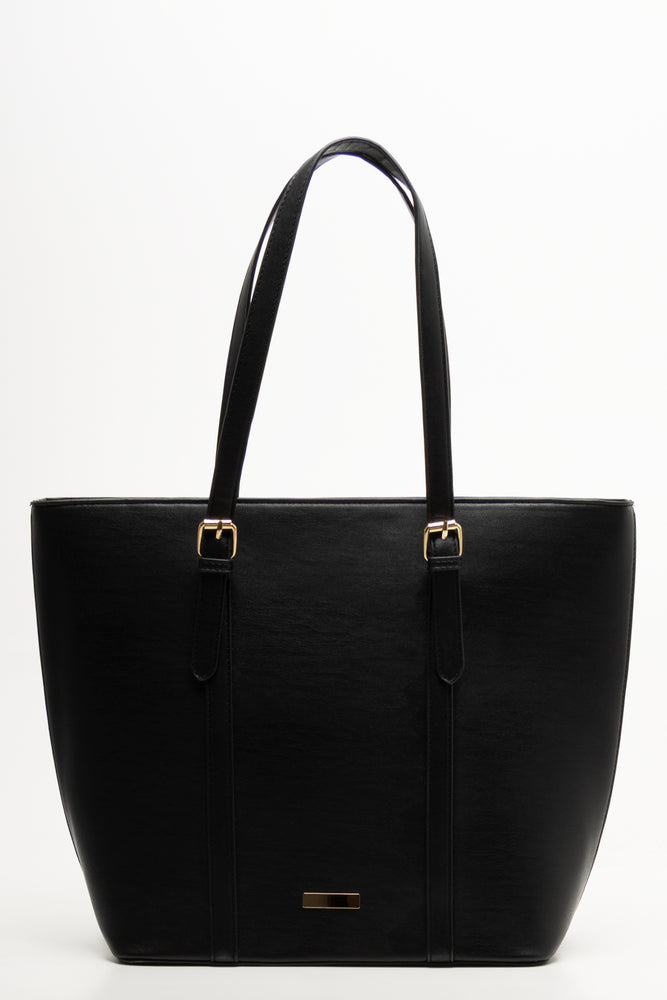 3 Piece Quilted Bag Set Black (2)