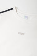 Tape Long Sleeve T-Shirt White (1)
